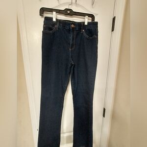 Kim Rogers  Navy Boot Cut Women's Tummy Control Jeans